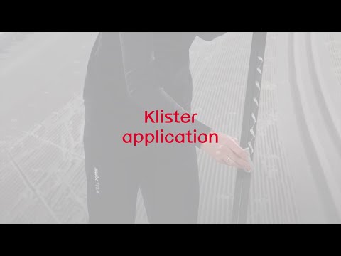 How to apply klister on your skis
