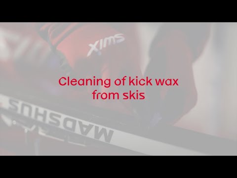 Clean your skis for wax | Swix School
