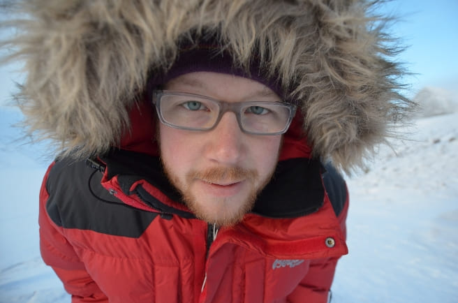 Simon Michalowicz wagte sich an eine Wintertour durch ganz Norwegen. 