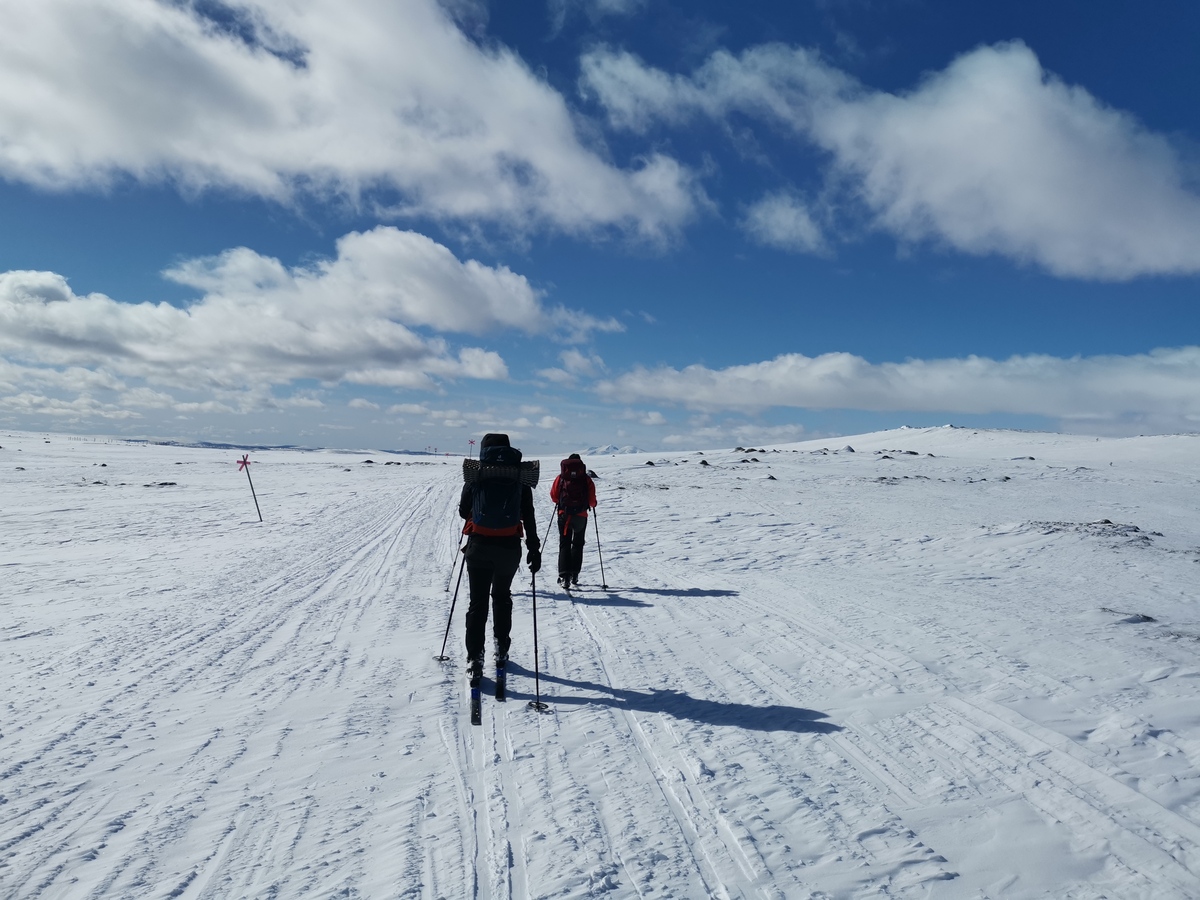 Auch als Anfänger oder als Familie kann man ins Winterfjell aufbrechen (Foto: Malte Hübner)
