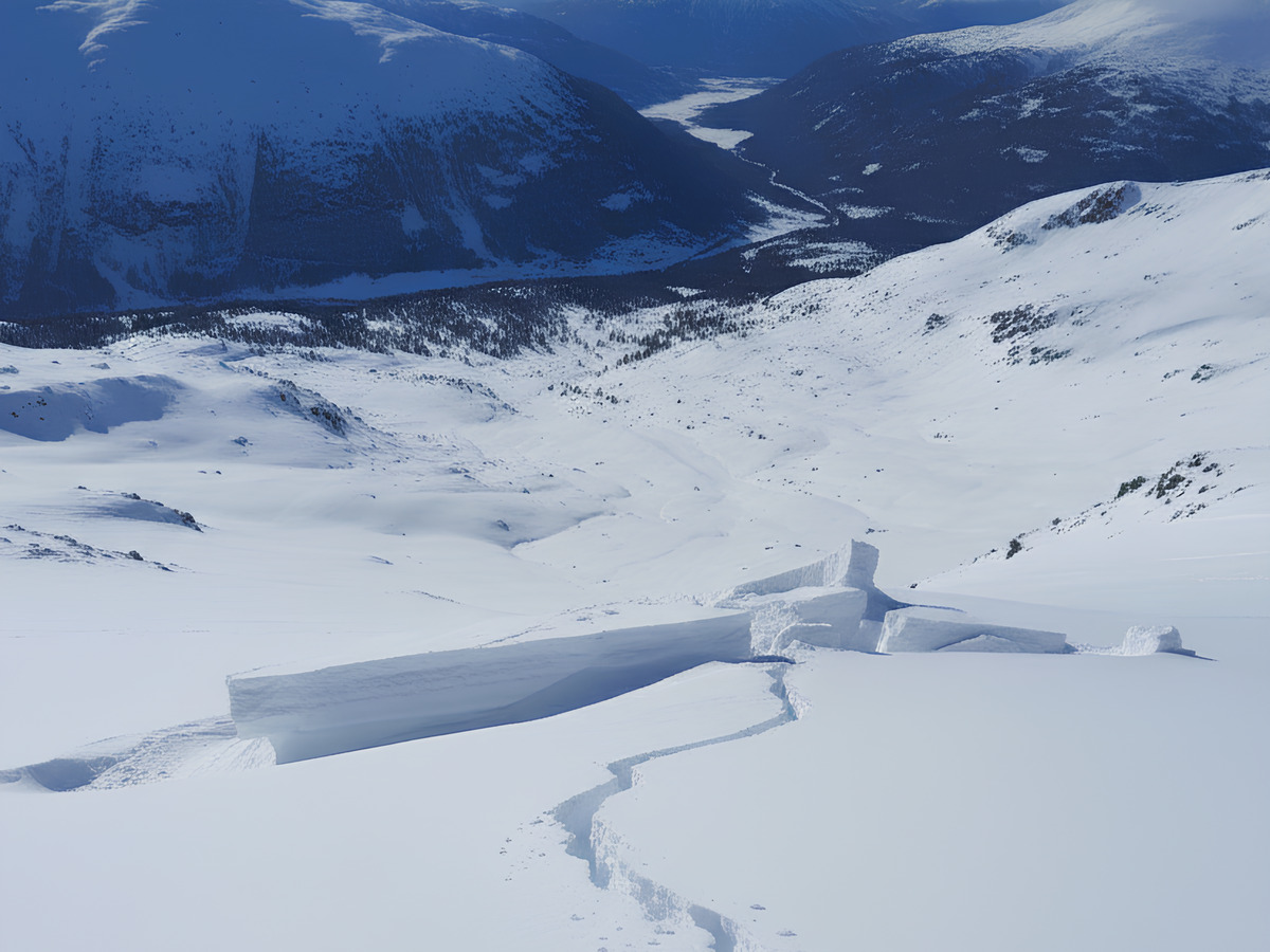 Lawinensicherheit: Mit Pulka vermeidest du solch steiles Terrain ohnehin. (Bild: Malte Hübner)